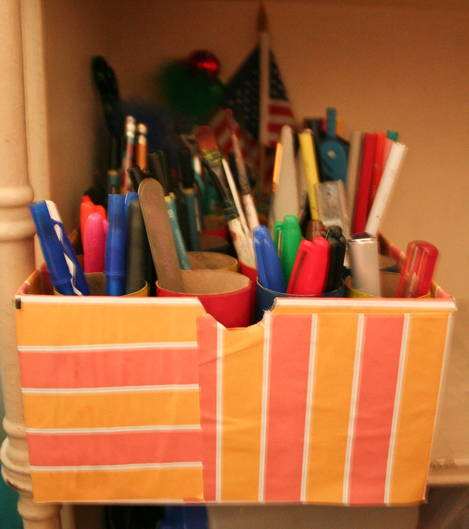 school supplies organizer on the shelf.jpg