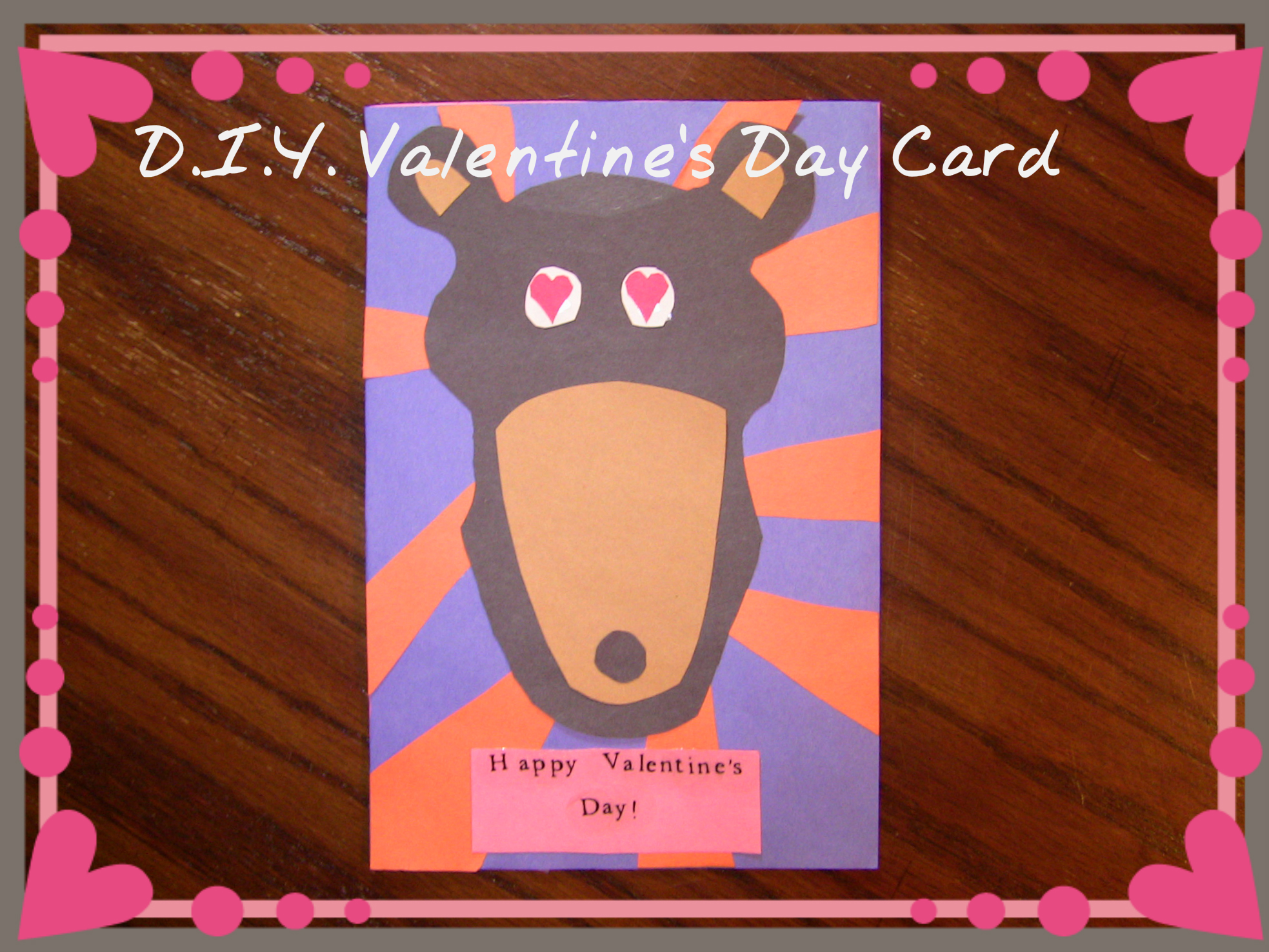 D.I.Y. Valentine's Day Card