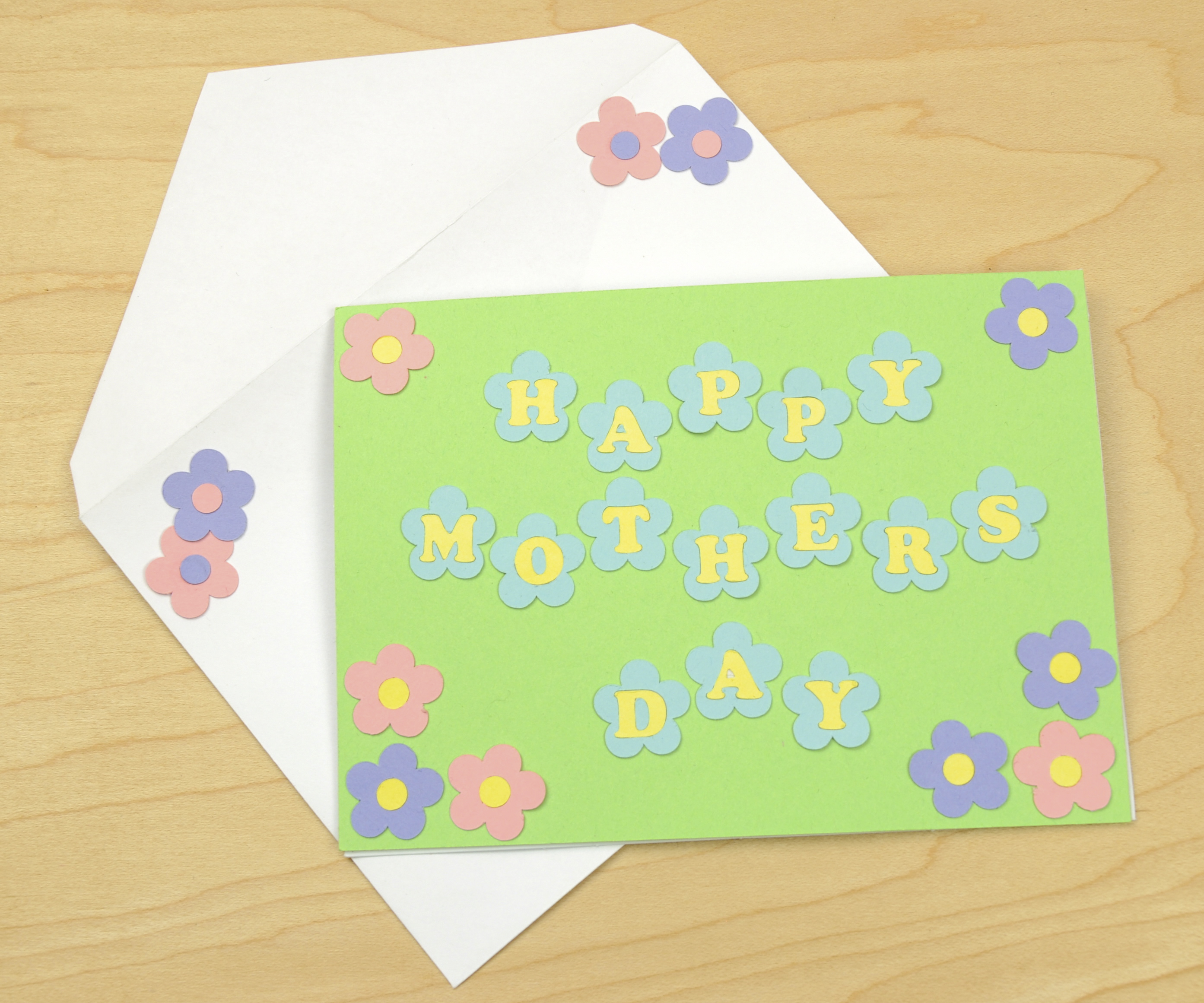 Mom Flower Letter Card