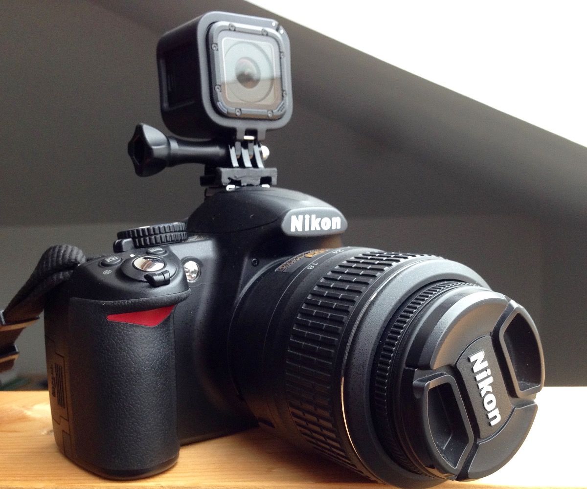 GoPro to DSLR Mount